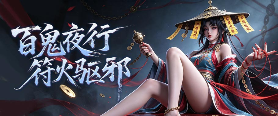 百鬼夜行，符火驱邪-大师游戏